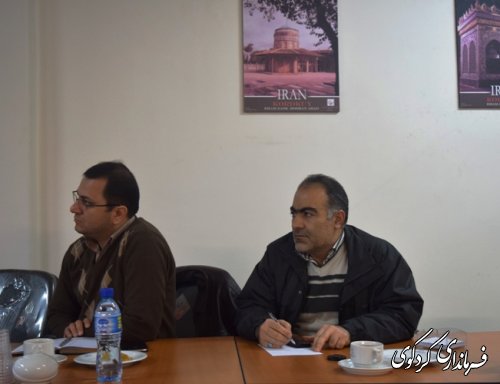 برگزاری جلسه "کمیته بناهاویادمان های شهدای" اجلاسیه 4000 شهید گلستان در کردکوی