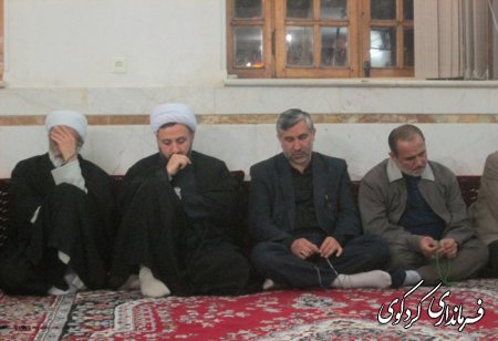 مراسم عزاداري و سوگواري شهادت حضرت فاطمه (س) در مسجد جامع كردكوي برگزار شد