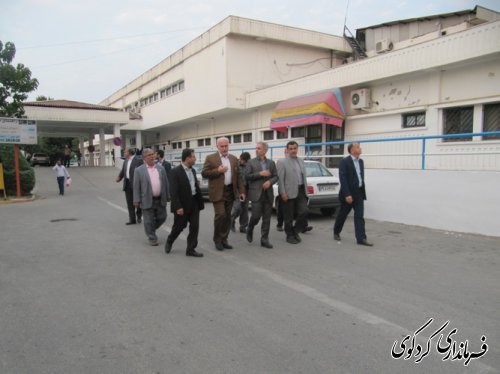 بازدید معاون برنامه ریزی استاندار از شهرستان کردکوی