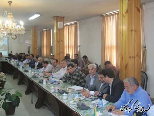 سومین جلسه شورای اداری شهرستان کردکوی /تصویری