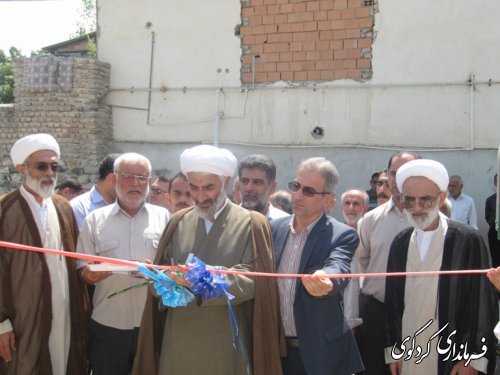 افتتاح خانه عالم روستای میاندره