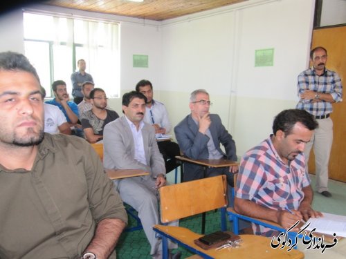 فرماندار کردکوی در کلاس آموزش ماموران سرشماری کشاورزی حضور یافت