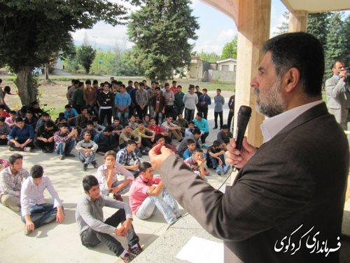 زنگ آغاز سرشماری عمومی کشاورزی و روز جهانی گردشگری  در مدارس شهرستان کرکوی