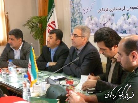 هفتمین جلسه شورای اداری شهرستان با حضور جمالی و دکتر نظری مهر (گزارش تصویری)