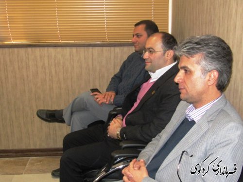 به مناسبت روز مهندس فرماندار با رئیس نمایندگی دفتر نظام مهندسی کردکوی دیدار و گفتگو کردند