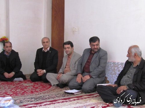 دیدار با خانواده شهدا به مناسبت سالروز  تاسیس بنیاد شهید (گزارش تصویری)