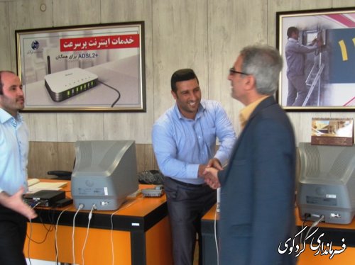 بازدید سرزده فرماندار از ادارات سطح شهر کردکوی