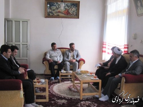 به مناسبت روز جانباز: دیدار از خانواده های جانباز شهر کردکوی