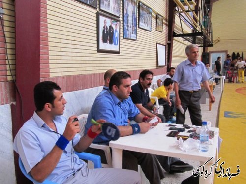 مسابقات کشتی فرنگی نونهالان و نوجوانان انتخابی استان در کردکوی برگزار شد