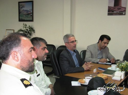دیدار پرسنل نیروی انتظامی با فرماندار کردکوی