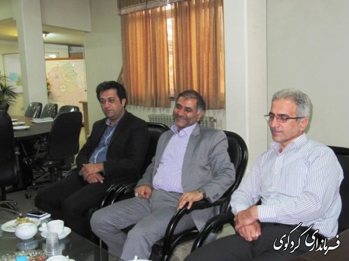 اولین نشست مشترک  انتخاباتی فرمانداران غرب استان در کردکوی