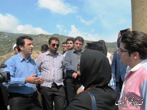 تور یک روزه رسانه و توسعه شهرستان کردکوی (گزارش تصویری)