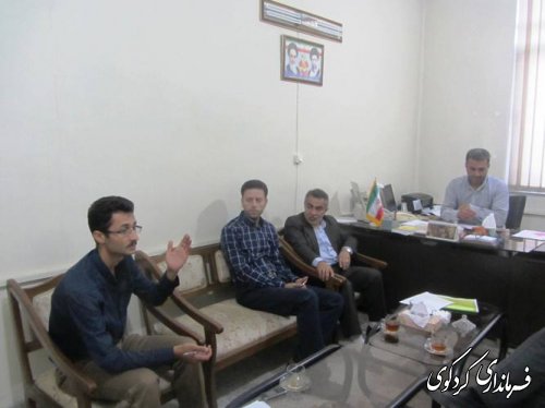 جلسه هم اندیشی چگونگی اجرایی شدن طرح هادی روستایی در شهرستان کردکوی
