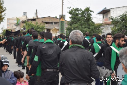 مراسم  هفتمین روز محرم در شهر کردکوی(گزارش تصویری)