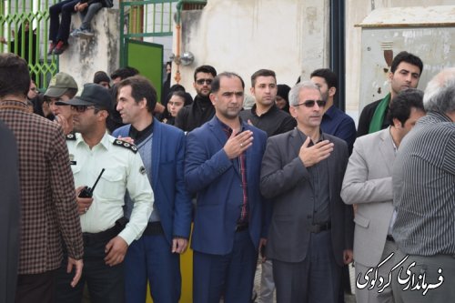 مراسم هشتمین روز محرم در محله ولاغوز شهر کردکوی (گزارش تصویری)