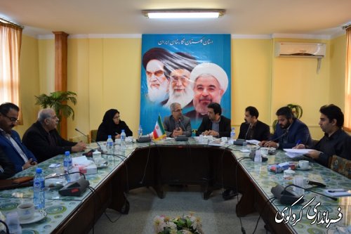 تشکیل جلسه کارگروه بهداشت و سلامت شهرستان کردکوی