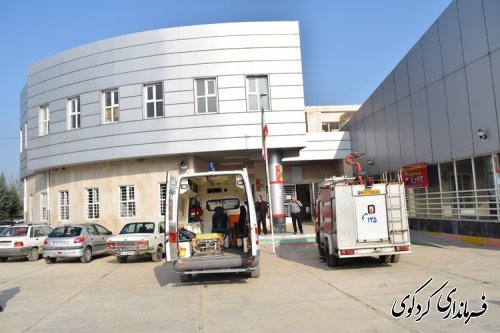 مانور زلزله در مدارس شهرستان کردکوی برگزار گردید