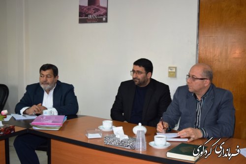 جلسه مشترک هیات های اجرایی و نظارت مرکز حوزه انتخابیه کردکوی