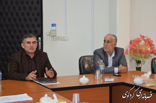 جلسه مشترک هیات های اجرایی و نظارت مرکز حوزه انتخابیه کردکوی