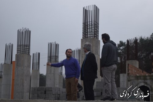 بازدید فرماندار از مجتمع فرهنگی و هنری شهر کردکوی