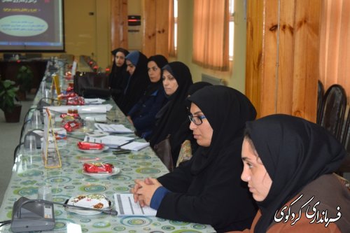 جلسه کارگروه بانوان و خانواده شهرستان کردکوی تشکیل شد.