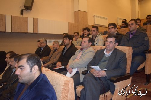 کارگاه آموزشی سامانه  هوشمند بازرسی انتخابات "سهبا"برای بازرسان صندقهای شعب اخذ رای کردکوی برگزار گردید