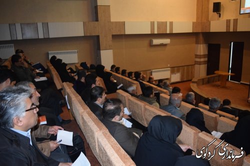 کارگاه آموزشی سامانه  هوشمند بازرسی انتخابات "سهبا"برای بازرسان صندقهای شعب اخذ رای کردکوی برگزار گردید