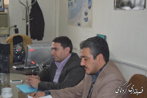 اولین نشست کمیته امور حقوقی ستاد انتخابات شهرستان کردکوی با رابطان حقوقی انتخابات گلستان