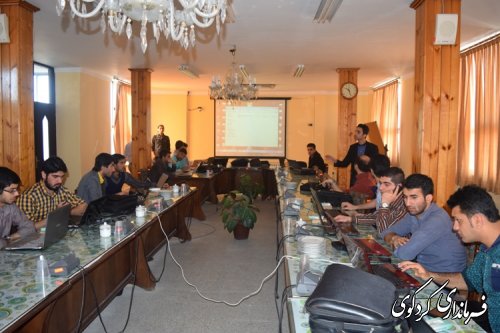 آخرین مانور کاربران رایانه شعب اخذ رای ستاد انتخابات شهرستان کردکوی برگزار شد