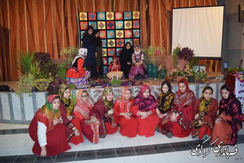 جشنواره سفره آرایی عید نوروز در کردکوی برگزارشد