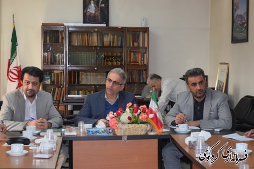 تشکیل جلسه فوق العاده مدیریت بحران شهرستان کردکوی