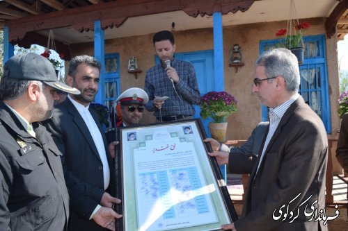 گزارش تصویری از حضور فرماندار از افتتاح کمپ نوروزی النگ