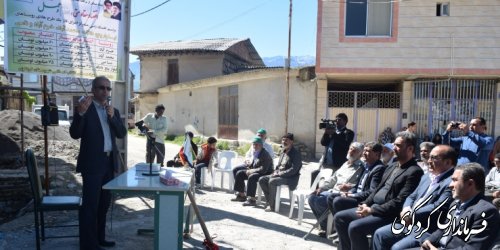 طرح هادی در چهار روستای بخش مرکزی کردکوی اجرایی شد