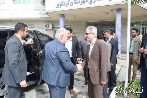 گزارش تصویری از حضور استاندار و هیئت همراه در مرکز حوزه انتخابییه کردکوی
