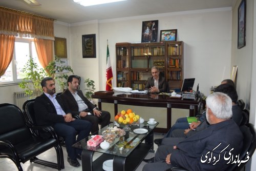 دیدار مشاور امنیتی استاندار گلستان با فرماندار کردکوی