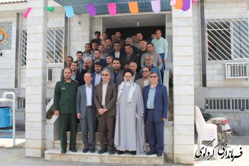 (گزارش تصویر ی) افتتاح پایگاه مقاومت بسیج کارمندی اداری"عاشقان ولایت " در کردکوی