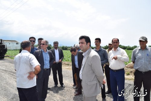 اجرای طرح هادی و بهره برداری از پروژه آسفالت روستای النگ