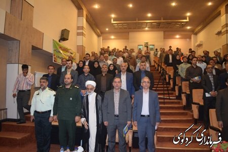 مراسم افتتاح متمرکز 48 پروژه عمرانی اقتصادی و اشتغالزایی و کلنگ زنی کردکوی (گزارش تصویری )