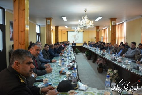 (گزارش تصویری ) دهمین جلسه شورای اداری  شهرستان کردکوی برگزارشد