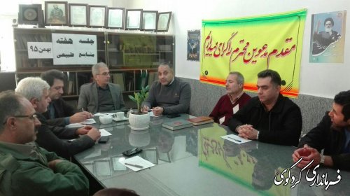 ستاد گرامیداشت هفته منابع طبیعی و آبخیز داری شهرستان کردکوی در سالجاری تشکیل شد