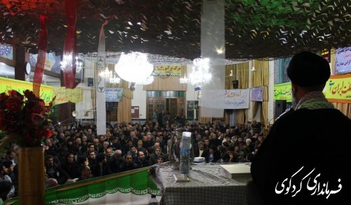 یادواره سرداران و 26 شهید محله ولاغوز برگزار شد(تصویری )