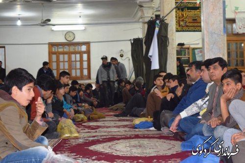 حضور فرماندار در جشن انقلاب مسجد جامع شهرکردکوی