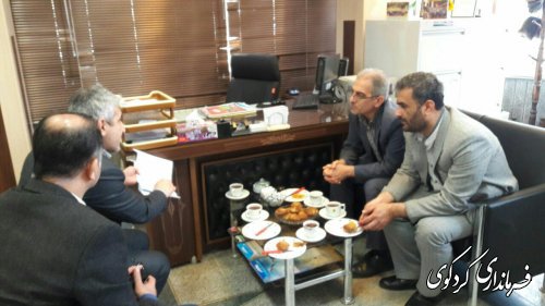 بازدید سرزده جمالی فرماندار  از بانک کشاورزی شهر کردکوی