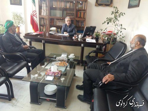 دیدار هفتگی مجتبی جمالی فرماندار کردکوی با چن تن از شهروندان این شهرستان ، این هفته نیز برگزار شد .