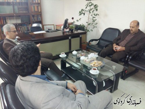 مهندس صادقعلی مقدم مدیرکل مدیریت بحران استان با جمالی فرماندار کردکوی دیدار و گفتگو کرد.