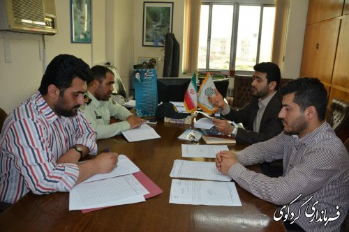 جلسه کمیته امحاء شهرستان کردکوی برگزار شد
