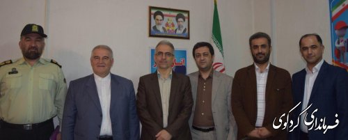 بازدید استاندار گلستان از « اتاق خبر» ستاد انتخابات کردکوی
