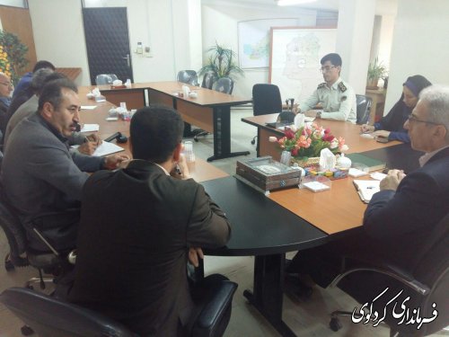 شورای هماهنگی مراکز اموزش عالی شهرستان به ریاست مجتبی جمالی فرماندار کردکوی تشکیل شد.