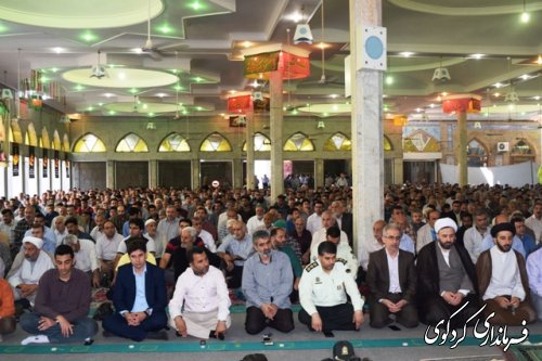 نماز باشکوه عید سعید فطر برگزار شد / حضور فرماندار کردکوی در نماز عید سعیدفطر 