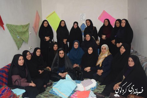 تقدیر از دختران عرصه اقتصاد مقاومتی و کارآفرین شهرستان کردکوی